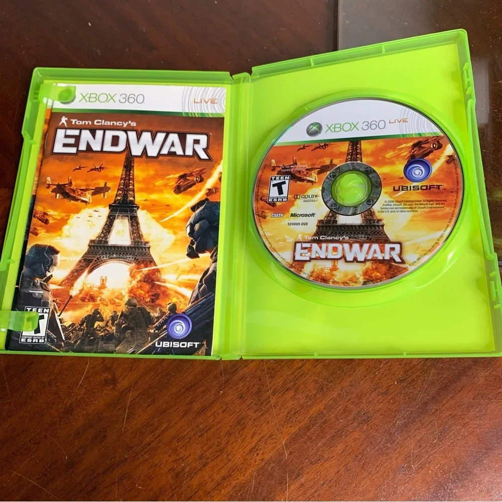 XBOX 360 Tom Clancy’s End War Video Game